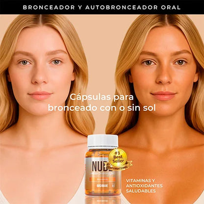 NUDE: Cápsulas para Mejorar tu Bronceado y Proteger tu Piel