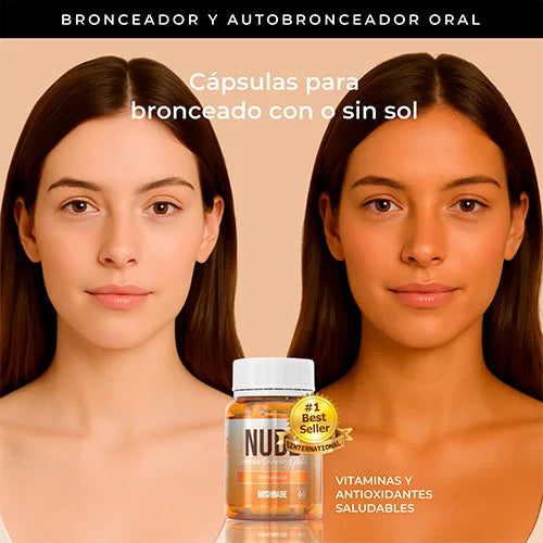 NUDE: Cápsulas para Mejorar tu Bronceado y Proteger tu Piel